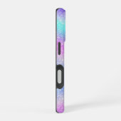クールゴールドスパークルマーメイドの携帯ケース iPhone 16ケース (右側面)