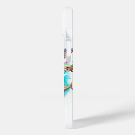 クールサメ好きの人に名前を付ける Case-Mate iPhoneケース (裏面 / 左)