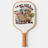 クールサングラス入り犬 ピックルボールラケット (正面)