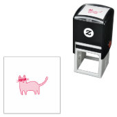 クールサングラス猫 セルフインキングスタンプ (インサイチュ)
