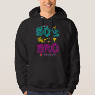 クールサングラス80年代の音楽テーマパーティー80s Bro パーカ