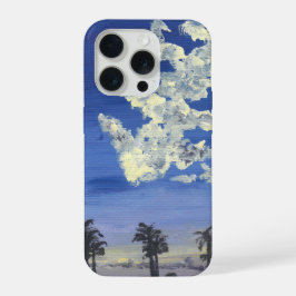 クールサンセットペインティングフォンケース iPhone 15 PROケース