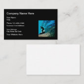 クールサーフィンビーチテーマ名刺 名刺 (正面/裏面)