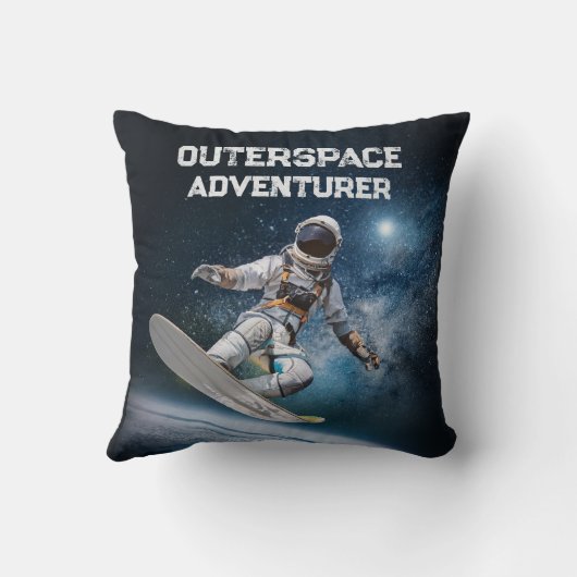 クールサーフィン宇宙飛行士宇宙スカイスターズ クッション (裏面)