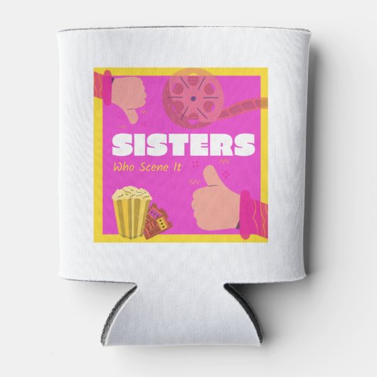 クールシスターズ誰がポッドキャスト 缶クーラー (正面)