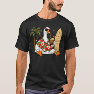 クールシリーグースサングラスビーチサマーバケーション Tシャツ