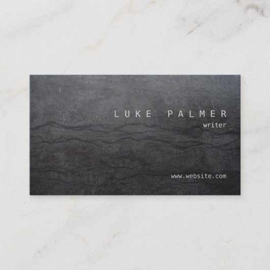 クールシンプル素朴抽象芸術 名刺 (正面)