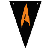 クールスカルスタイリッシュハローウィンパーティ旗 バンティングフラッグ (第3の旗)