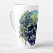 💀🔥クールスカルラテマグ💀🔥 カフェラテマグ (左アングル)
