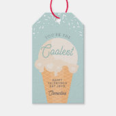 クールスクープ教室バレンタインデー ギフトタグ (正面)