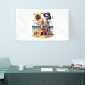 クールスケルトンのビーチ 横断幕 (トレードショー)