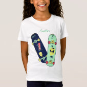 クールスケートボード Tシャツ (正面)