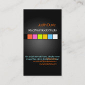 クールスタイリッシュ蛍光灯 名刺 (裏面)