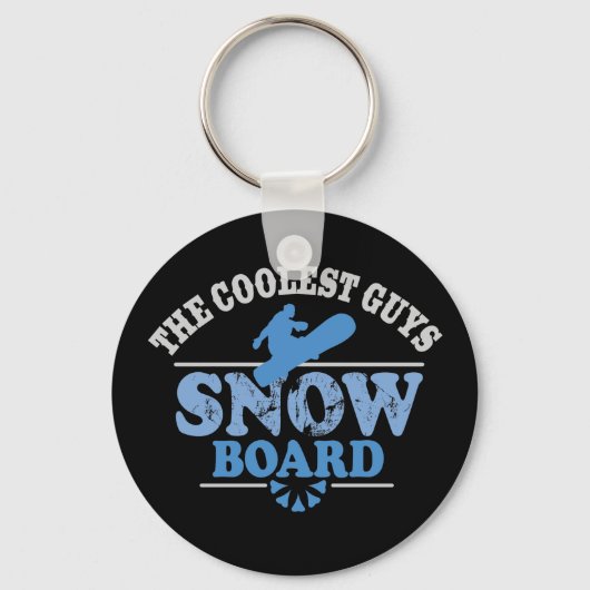 クールスノーボード キーホルダー (正面)