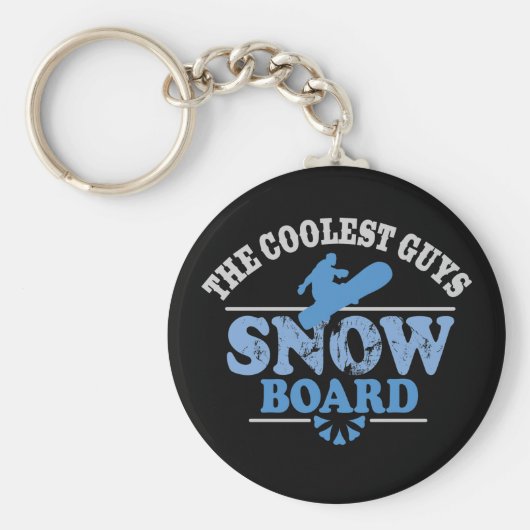 クールスノーボード キーホルダー (正面)