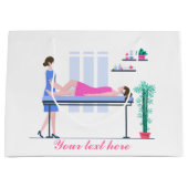 クールスパパーティー愛好家を追加文字ラージ抱き枕 ラージペーパーバッグ (正面)