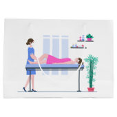 クールスパパーティー愛好家を追加文字ラージ抱き枕 ラージペーパーバッグ (裏面)