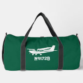 クールセスナ航空機,シンプル+グリーン航空 ダッフルバッグ (正面)