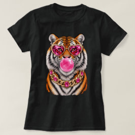 クールタイガー ロア レオパード サングラス 面白い グラム Tシャツ