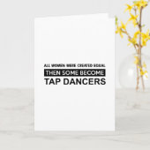 クールタップ踊りデザイン カード (黄色い花)