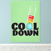 クールダウン キャンバスプリント (インサイチュ (ウッドフロア))