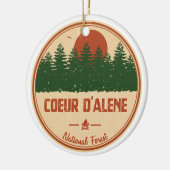 クールダレン国有林 セラミックオーナメント (左)