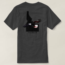 クールダレン島 – 急騰するパトリオットイーグルIDAHO Tシャツ