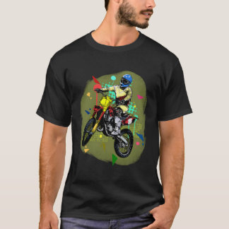 クールダートバイクアウトモトクロスギフトクールダートバイク Tシャツ