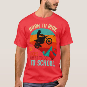 クールダート男性へバイク女子キッズモトクロスダートB Tシャツ