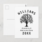 クールツリー家族再会サマー・バケーション・ロード・トリップ ポストカード (正面/裏面)