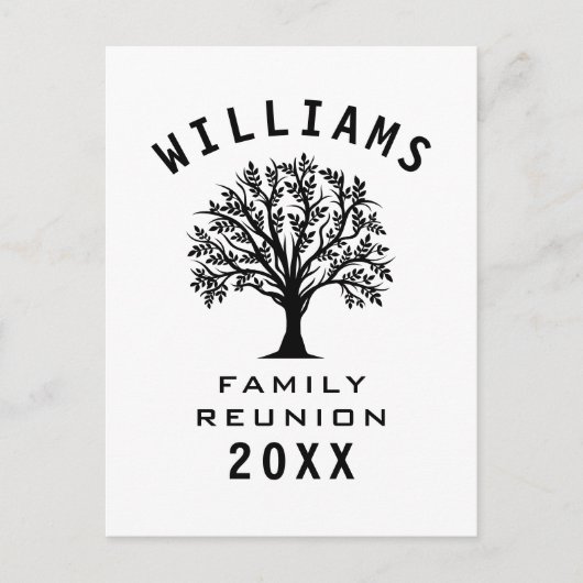 クールツリー家族再会サマー・バケーション・ロード・トリップ ポストカード (正面)