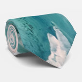 クールティール(緑がかった色)カラーズメンズネクタイ ネクタイ (ロール)