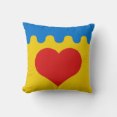 クールデュバルポスペースバッジのシャー クッション (正面)