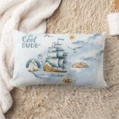 クールデュードシップ イン ザ オーシャン カスタマイザブル ランバークッション (ブランケット)