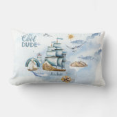 クールデュードシップ イン ザ オーシャン カスタマイザブル ランバークッション (正面)