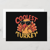 クールトルコの子供たち 招待状 (正面/裏面)