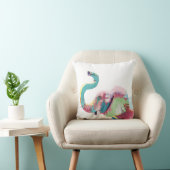 クールトレンディーカラフル象 クッション (椅子)