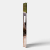 クールトレンディーピンクの波状エッジ1枚 Case-Mate iPhoneケース (裏面 / 右)