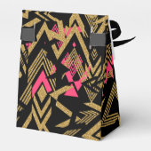 クールトレンディーフェイク金ゴールドグリッター幾何学 フェイバーボックス (裏面サイド)