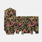 クールトレンディーフェイク金ゴールドグリッター幾何学 フェイバーボックス (折り畳みなし)