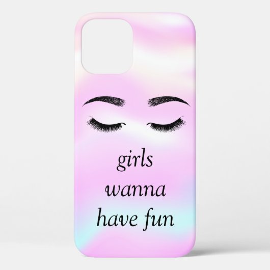 クールトレンディーラッフェイクシュChromatic Case-Mate iPhone iPhoneケース (裏面)