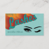 クールトレンディーレトロカラフルの後の消気に滅 名刺 (正面)