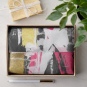 クールトレンディー抽象芸術のブ絵を描ラシ(ばちゃばちゃ)跳ねる 薄葉紙 (ギフト)