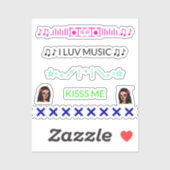 クールトレンディーiPhone背面シール シール (シート)