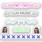 クールトレンディーiPhone背面シール シール (正面)