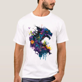 クールドラゴンアート Tシャツ