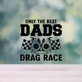 クールドラッグレースパパワードアート アクリルサイン (ニュートラル)