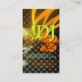 クールネオンラスタイリッシュイト/蛍光色 名刺 (裏面)