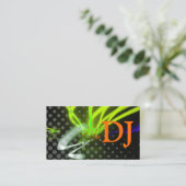 クールネオンラスタイリッシュイト/蛍光色 名刺 (スタンド正面)