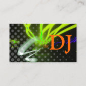 クールネオンラスタイリッシュイト/蛍光色 名刺 (正面)